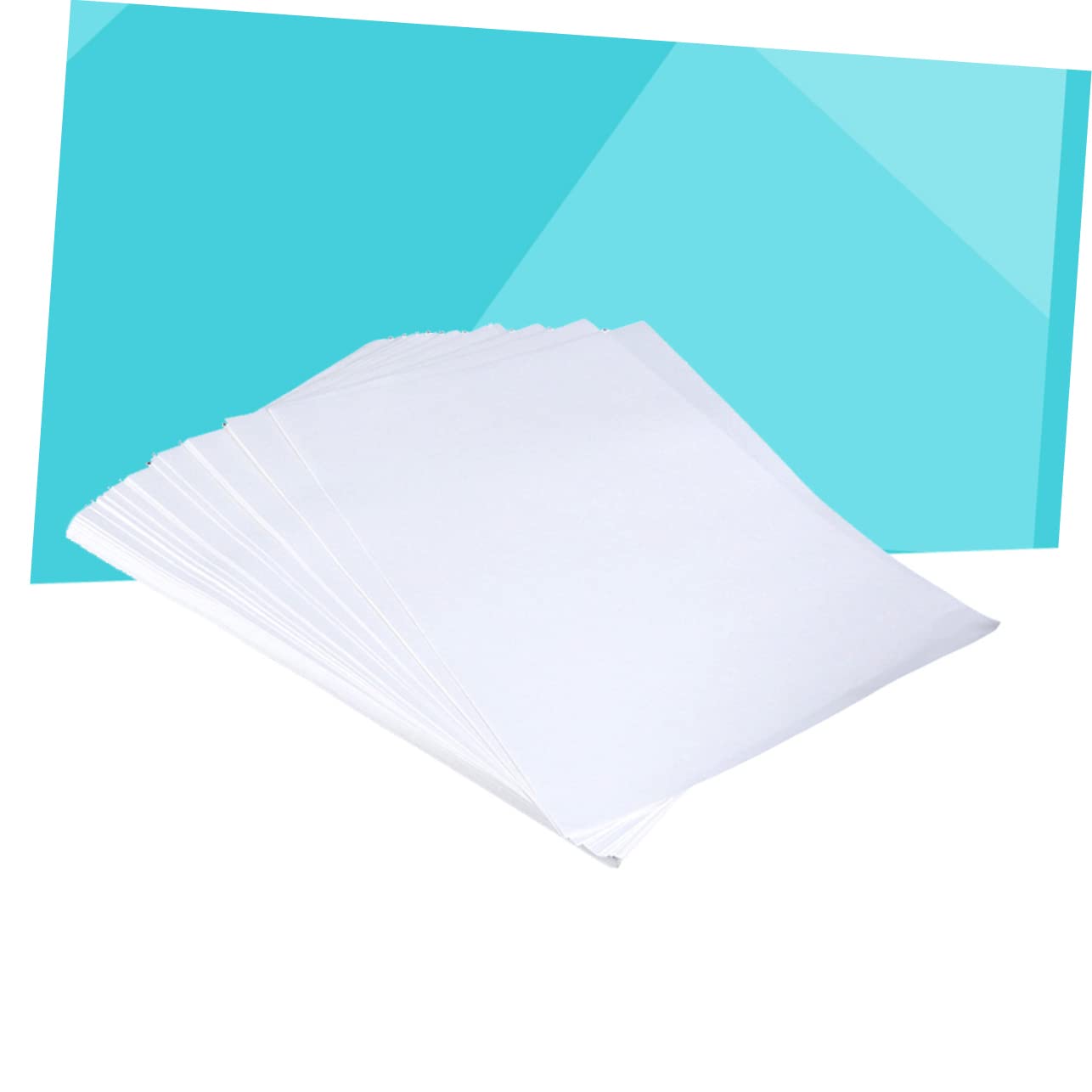 SEWACC 100stücke Sublimationspapier Wärmeübertragungspapier Für Tintenstrahldrucker Transferpapier Weiß Mit Hoher Farbabgabe Und Trocknung Für T-shirts Mützen Und