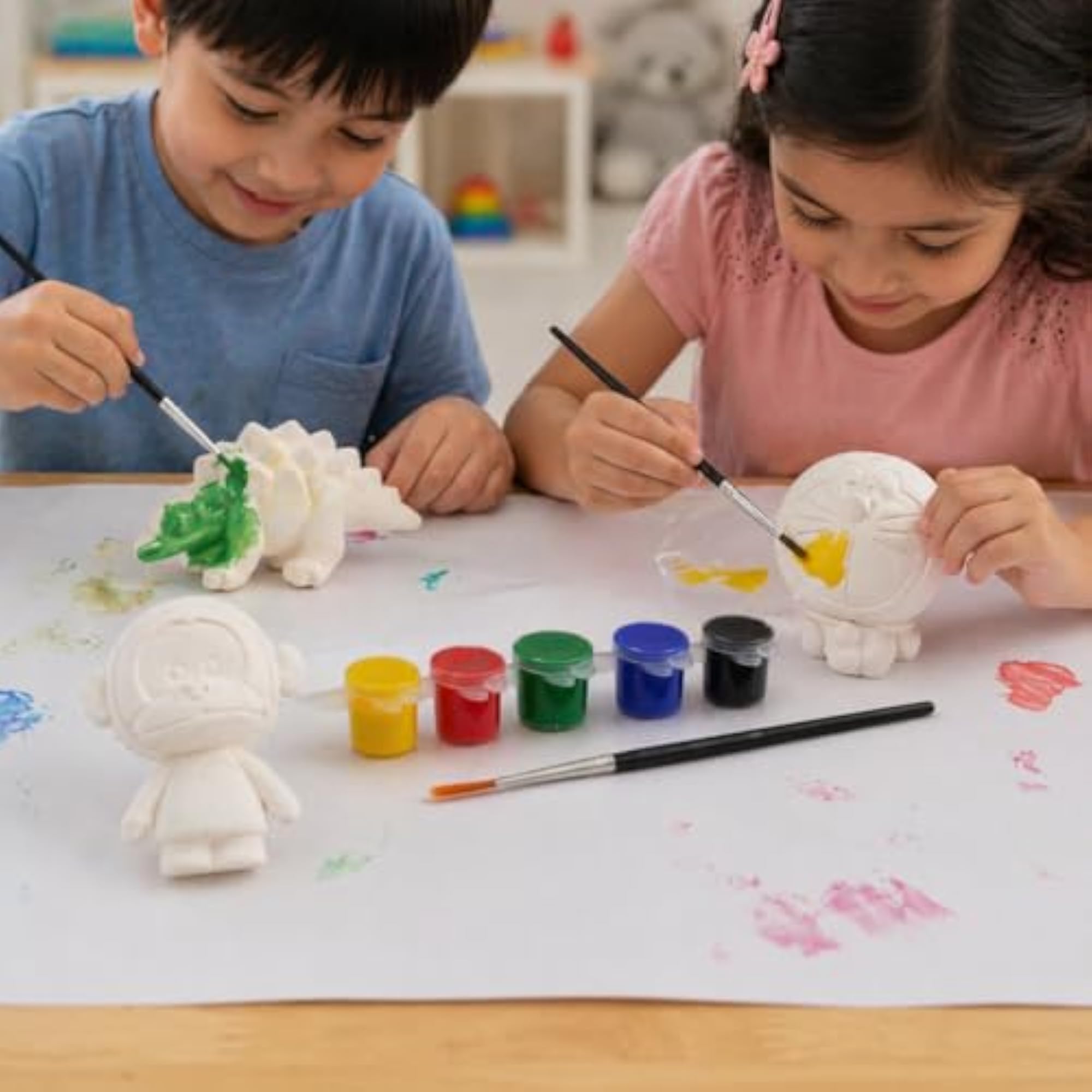 DIY Art and Craft Kit for Boys, Beginner Friendly Painting Set