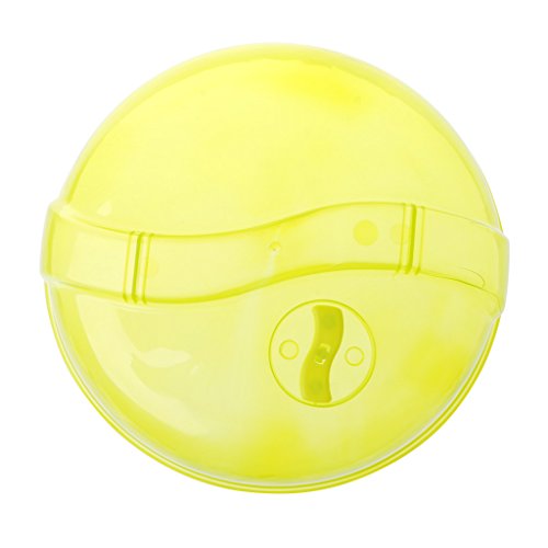 Rtengtunn Couvercle transparent pour réfrigérateur et micro-ondes - 25,4 cm - Jaune