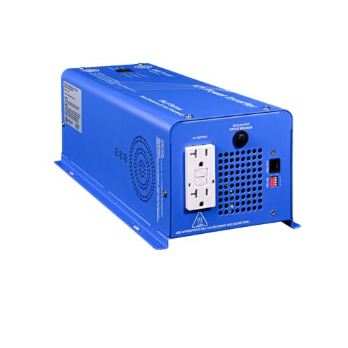 Image of AIMS 1500 Watt 12V Low Frequency Pure Sine Inverter 4500W Surge ETL