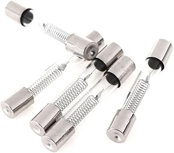 5 Pcs Silver 5KV 0.9A Microwave Oven Protection High Voltage Fuse Tube Parts Accessories 6x40mm
