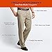 Dockers Men's Classic Fit Iron-Free Khaki Pant D3 Flat Front Stretch, Dark Wheat, 36W x 30L