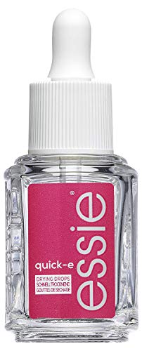 Essie Top Coat quick-e, Schnelltrocknungstropfen mit Pipette, Schutz und Glanz, Transparent, 13,5 ml – Bild 3