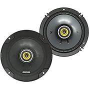 KICKER CSC65 CS Series 6.5 Inch 300 Watt 4 Ohm 2-Way Car Audio Coaxial Speakers System with Polypropylene Cone, PEI Tweeters & EVC Technology, Pair