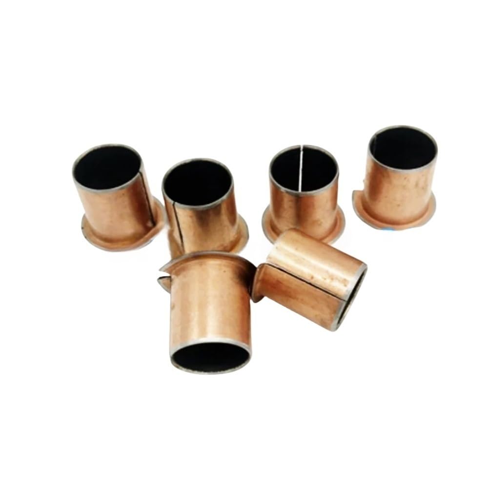 4PCS SF-1F Oil-Free Sliding Flange Bearing Bushing,Self-Lubricating Sleeve Bushing,26mm Flange Diameter,18mm ID,20mm OD(10mm)
