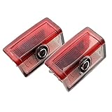Voltaje de trabajo: 12 V luces del coche- 2x for Mercedes Benz GLC Clase AMG LED Puerta de coche Logo Proyector láser Luz de estilo Logotipo Accesorios de luz 【piezas de automóvil】 (Emitting Color : Mercedes AMG logo)