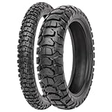Tusk 2Track Adventure Motorcycle Tire Set...