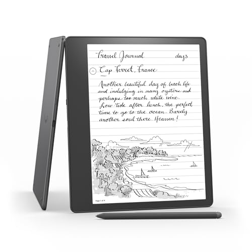 Kindle Scribe (2022 release) - 16 GB, the first Kindle and digital notebook, all in one, with a 10.2" 300 ppi Paperwhite display, with built-in notebook summarisation. Includes... - Image 2