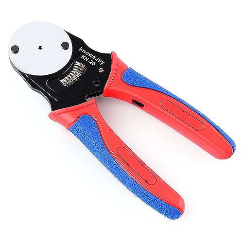 Deutsch Crimper,Knoweasy 4 Way Indent, 8 Impression Closed Barrel Crimper with Deutsch Crimp Tool for Deutsch Contacts - Gage 20,22 - Perfect for Automotive Application by knoweasy - Used condition - US$17.07
