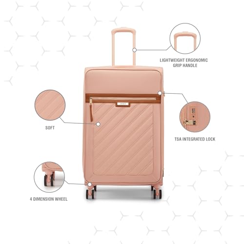 DKNY peach travel bag – image 6