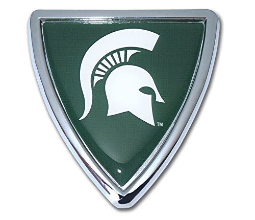 Elektroplate Michigan State University (Shield w/Color) Emblem