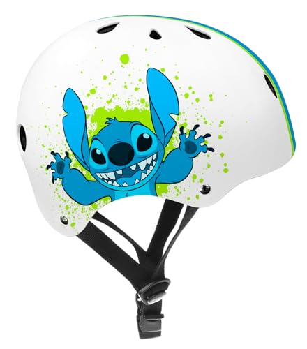 Casque de Skate DISNEY STITCH Tour de tête réglable 5357cm Aérations et mousses internes pour plus de confort - vue 6
