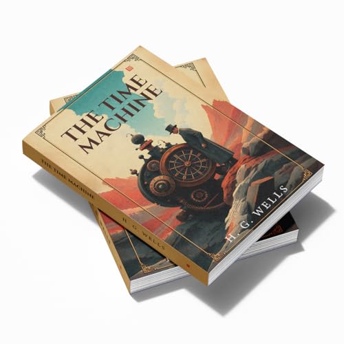Image of The Time Machine By H G Wells [Premium Paperback] Fiction books | Classic Literature Books & Novels | Science fiction books for teenagers | Classic books | English Novels | Story books for kids 12-15
