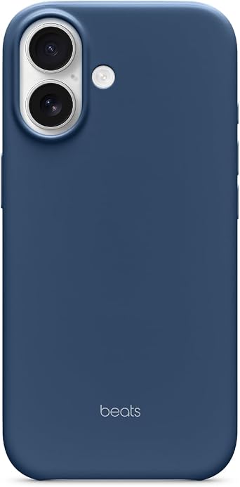 Beats iPhone 17 Case with MagSafe & Camera Control, Matte Finish, Microfibre Lining   Bedrock Blue