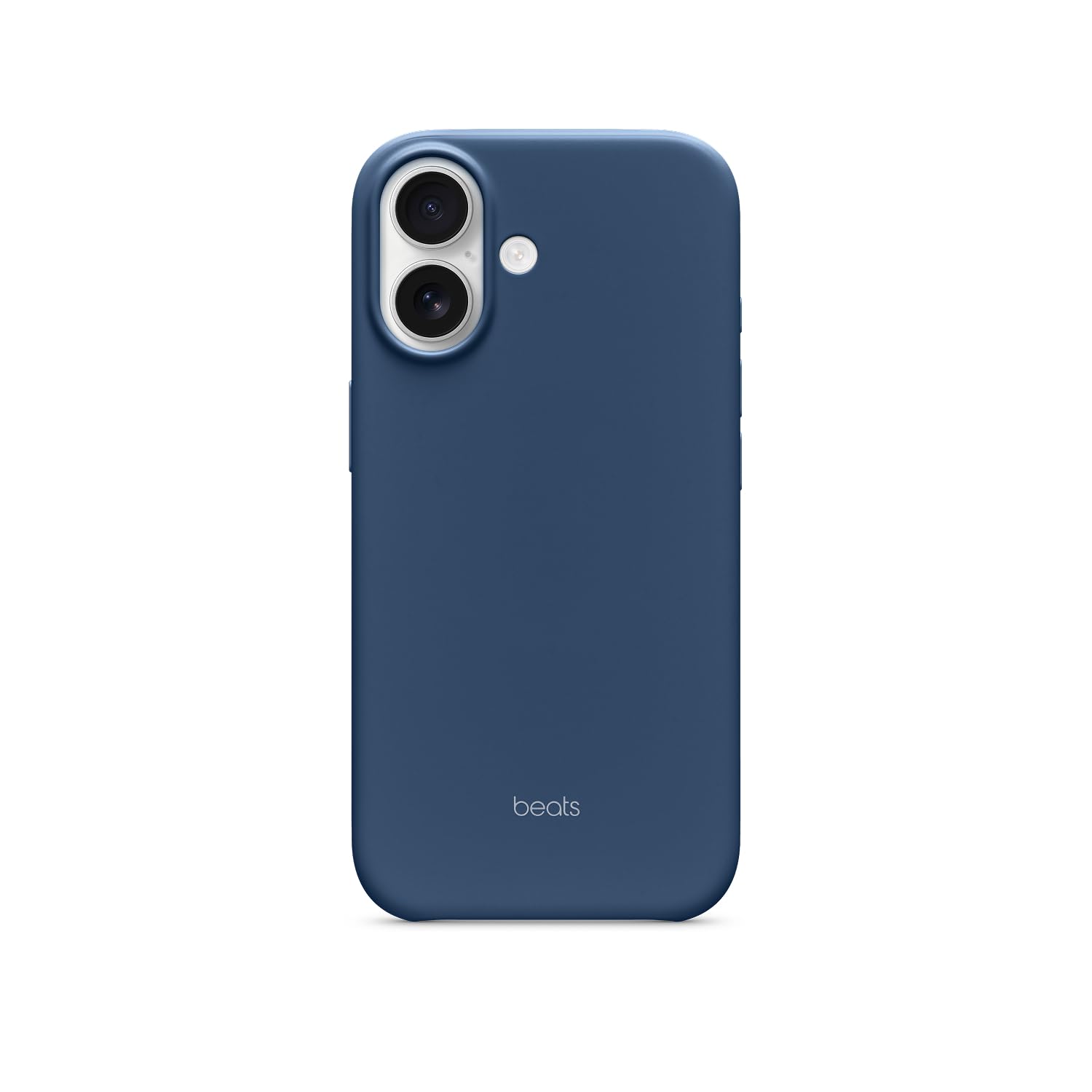 Beats iPhone 17 Case mit MagSafe und Kamerasteuerung, Matte Außenseite, Innenfutter aus Mikrofaser – Felsblau