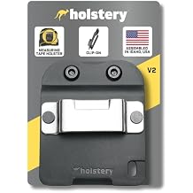 Holstery TapeMaster | Clip-On Tape Measure Holder - Low-Profile Measuring Tape Holster for Your Belt, Tool Bags, Pockets, or Pants