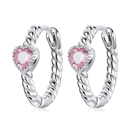 Boucle de mariage zircon rose de haute qualité aux finitions joaillerie pour femmes