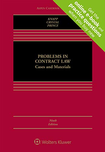 Problems in Contract Law: Cases and Materials, [Connected Casebook] bundled with Connected Quizzing