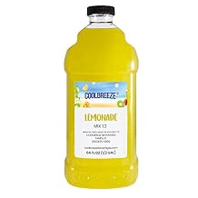 Cool Breeze Beverages Ready to Use Slush Mix, Lemonade, 1/2 gal