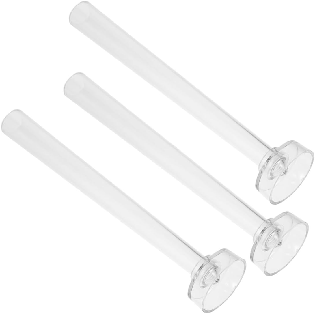HEMOTON 3Pcs Plastic Tapered Candle Molds for DIY Candle Making Handicraft Crafting Tools Suitable for Wedding Dinner