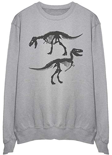 Sweatshirt T Rex Skeleton pull confortable grande taille XL pour homme