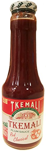 Tkemali, Authentic Georgian Sauce, Red 520gr ნამდვილი წითელი ტყემალი