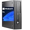HP – EliteDesk 800 G1 | Negro | Intel Core i5‑4570 3,2 GHz | 16 GB RAM DDR3 | SSD 240 GB | Lector DVD | Windows 11 Pro (Reacondicionado)