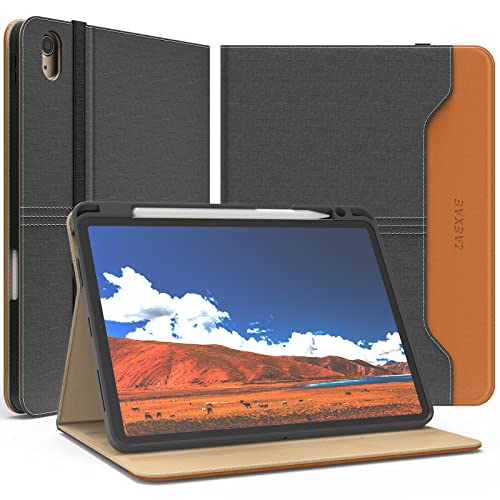 IMieet Custodia Per IPad Air 4 10,9 Pollici 2020 Con Supporto Matita - Viola | Morbida TPU Con Ricarica Wireless E Funzione StandBy
