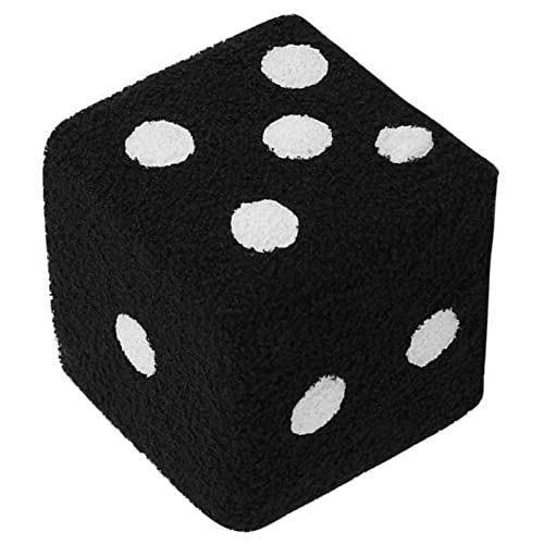 Yinhing Tabourets de Dés, Tabourets de Pied Stables Ottoman, Forme de Cube de Forme de Pouf Doux Repos pour Le Pied pour la Maison Chambre à Coucher (29x29x25cm)