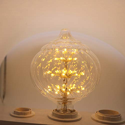 Mengjay 5 stuks 3W LED nostalgie E27 LED-lamp gloeilamp Retro Edison 220V warm wit A19 gloeilamp filament draadlamp… - Afbeelding 7