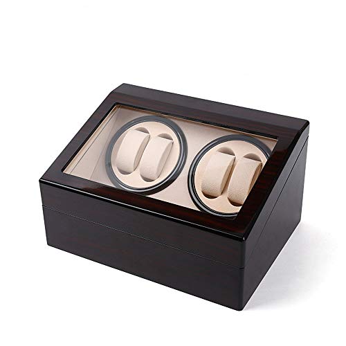 Yjdr Dispositivo de Reloj de Relojes mecánico de Gran tamaño Mecánico Caja de enrollamiento Un Dispositivo de Reloj Reloj Caja de Reloj de relojería Caja de Almacenamiento Caja de Almacenamiento Soft Cover