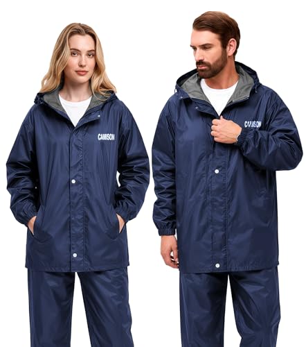 Image of Unisex Seravine Waterproof Reversible Raincoat