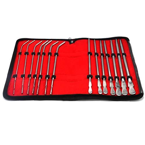 AAProTools 14 Pieces Set of Dittel & Van Buren Dilator Sounds OB/GYN
