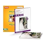 Staples Supreme Satin Photo Paper, 8.5-inch W x 11-inch L, 100/Carton