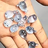40pcs Glühen in der Dunkelheit Mini-Siegel Figuren niedliche leuchtende Harz Meerestiere 4 Stile Siegel Pup DIY Ozean Kreaturen für Fairy Garden Aquarium Dekor, für DIY Handwerk Heimdekoration Zubehör