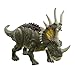 Jurassic World Fierce Force Styracosaurus Camp Cretaceous Authentic Dinosaur Strike Motion Action Figure, Movable Joints, Gift 3 Years & Older