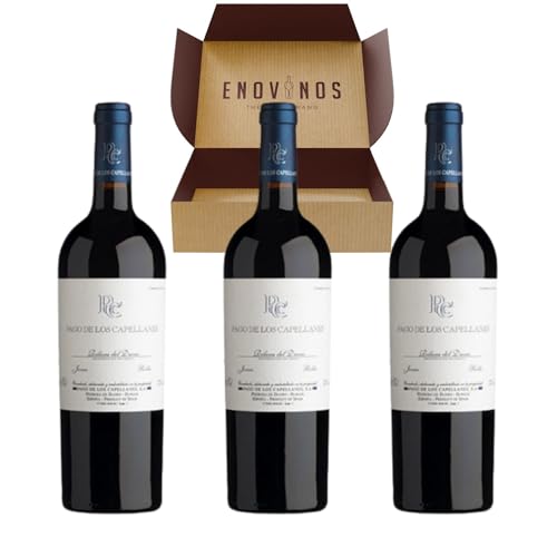 Vino Pago de los Capellanes Roble - x3 Botella Vino Tinto Ribera del Duero 100% Tempranillo 75 cl - Mejor Selección ENOVINOS