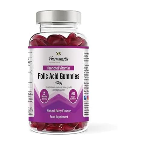 Pharmanostix Folic Acid Gummy 400μg for Pregnancy Cover
