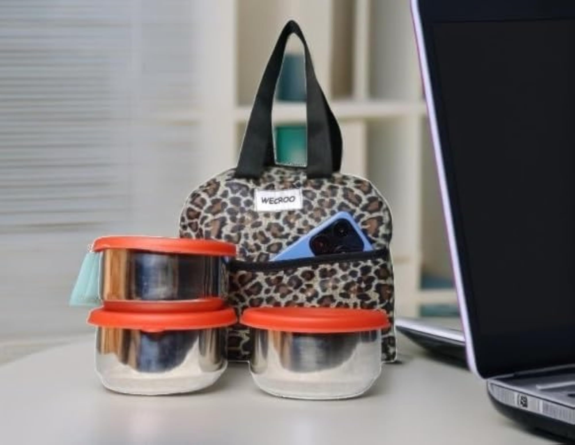 Portable Lunch Bag for Women, Picnic Organizer Storage