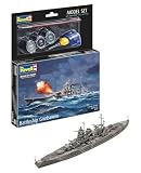Revell Modellbau I Model Set Schlachtschiff Gneisenau I Maßstab 1:1200 I 48 Teile I Ab 12 Jahren I Historisches Mo ...