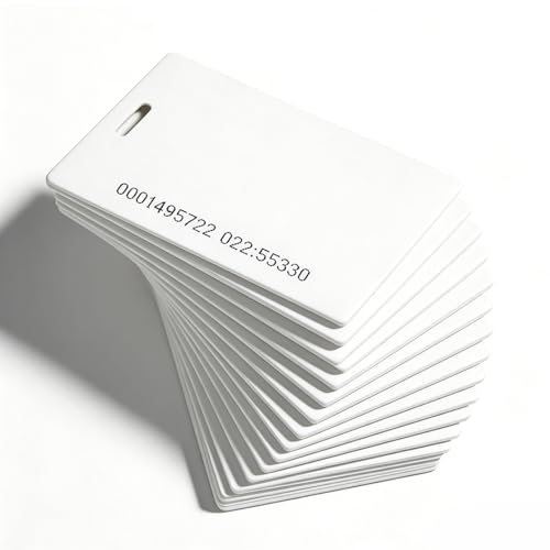125KHz RFID Card Compatable with ISOProx 1386 1326 H10301 Format Readers and Systems (20pcs) by PATRISARD - Used condition - US$12.19