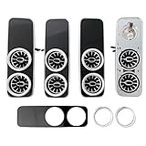 Visibilidad nocturna mejorada: las luces LED no solo añaden estilo, sino que también mejoran la visibilidad dentro del vehículo durante los viajes nocturnos, creando un ambiente bien iluminado para los pasajeros y mejorando la seguridad.