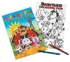 Fun Express Amazon Amazon.com: Fun Express Farm Animal Activity Pads with Crayons (1 Dozen ...