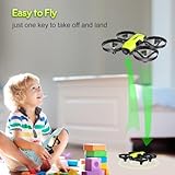 Loolinn | Drone with Camera for Kids 8+ Xmas Gift - Safe for Kids, Easy to Fly, Three Batteries, 21 mins Flight Time - RC Mini Drone with Camera, Photos and Videos, C0 (Santa Gift for Boys and Girls) - Image 5
