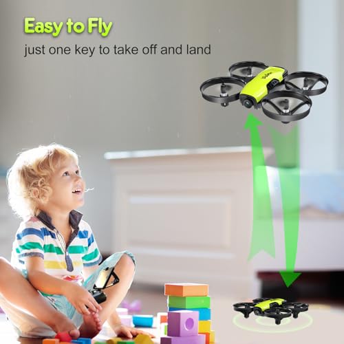 Loolinn | Drones for Kids Gift with Camera - Mini Drone with Adjustable Camera, Photos and Videos, Safe for Kids, Easy to Fly, 21 Minutes Flight Time, Include Three Batteries (Gift for Kids) by Loolinn - Image 6