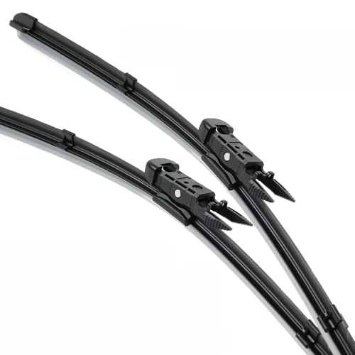 Balais d'essuie-glace avant haut de gamme Série 3 G20 G21 2018-2023 - Essuyage silencieux 24+19"