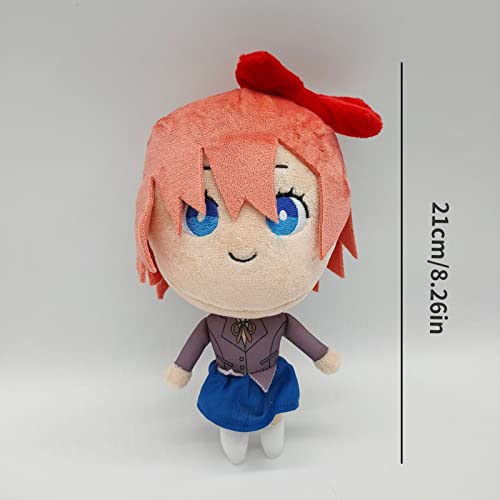 PLUSHIES DOKI LITERATURA Club, 21cm/8.26in Plush Toys Game Game Girl Girl Plushie, presente para os