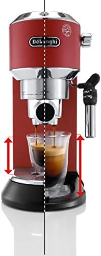 Amazon.com: Delonghi EC685.R DEDICA 15 bar máquina de café con bomba de  café, rojo, 220 voltios (no para Estados Unidos – cable europeo) : Hogar y  Cocina