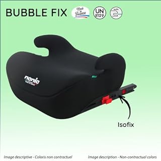 Nania Bubble fix Seggiolino Auto Rialzo ISOFIX Rialzo Auto Leggero 6-12 anni 22-36 kg 125-150 cm