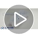 Whirlpool side by side fridge